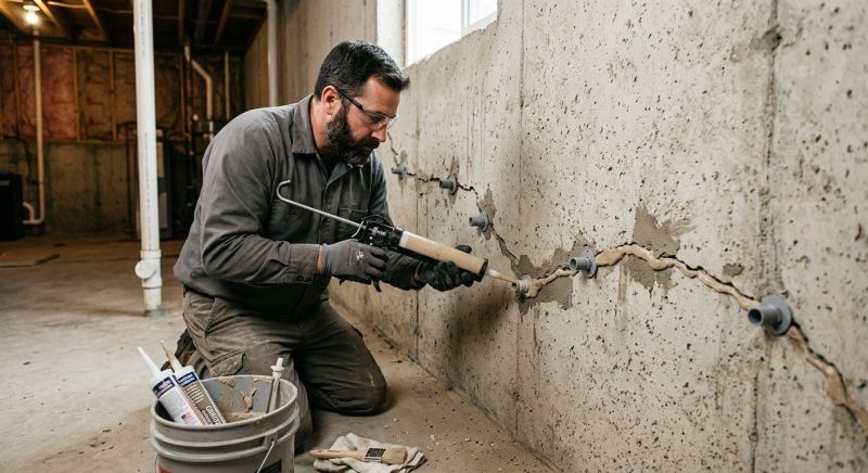 Basement Foundation Repair in Haverhill, MA