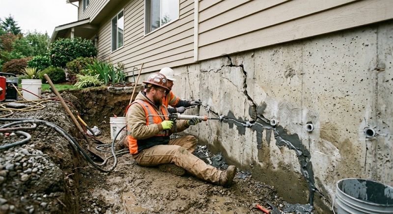 Basement Foundation Repair in Pittsfield, NH