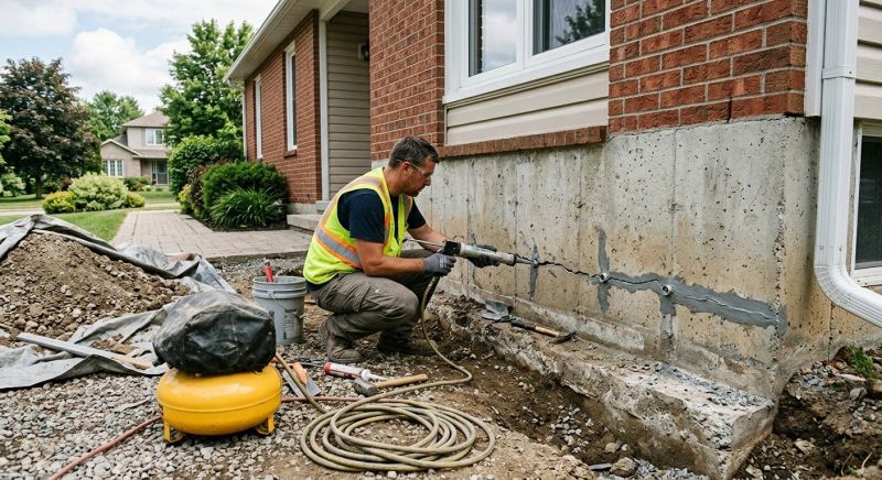 Basement Foundation Repair in Salisbury, MA