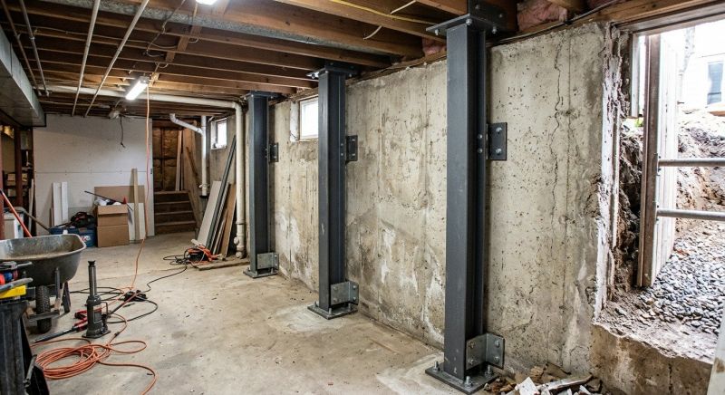 Basement Stabilization in Epping, NH