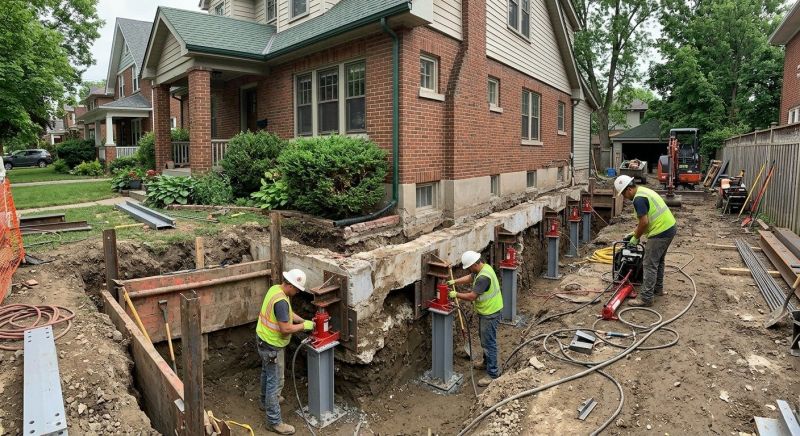 Basement Underpinning in Epping, NH