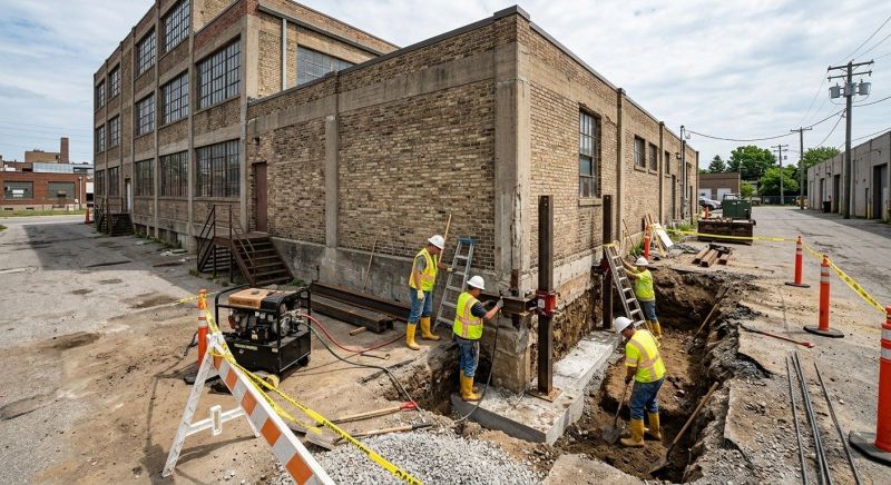 Building Foundation Repair in Auburn, NH