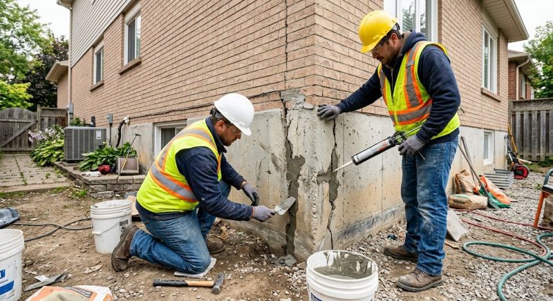 Building Foundation Repair in Manchester, NH