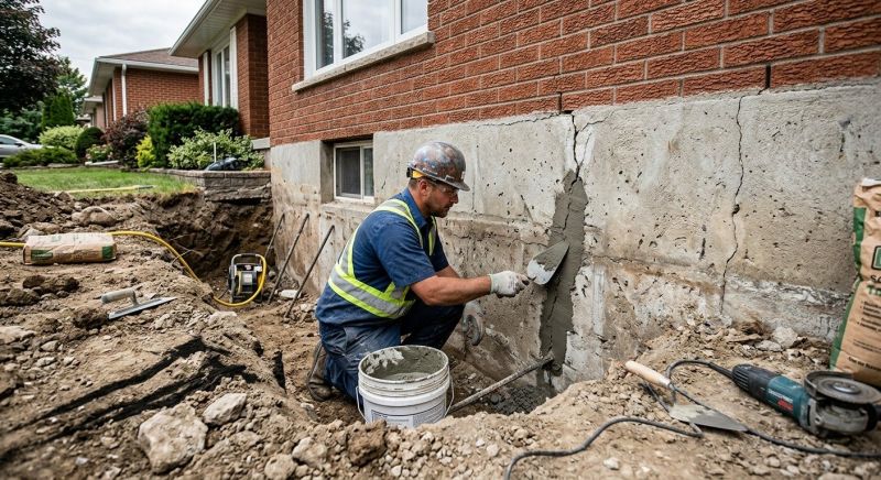 Building Foundation Repair in Methuen, MA
