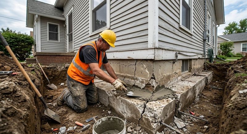 Building Foundation Repair in Rowley, MA