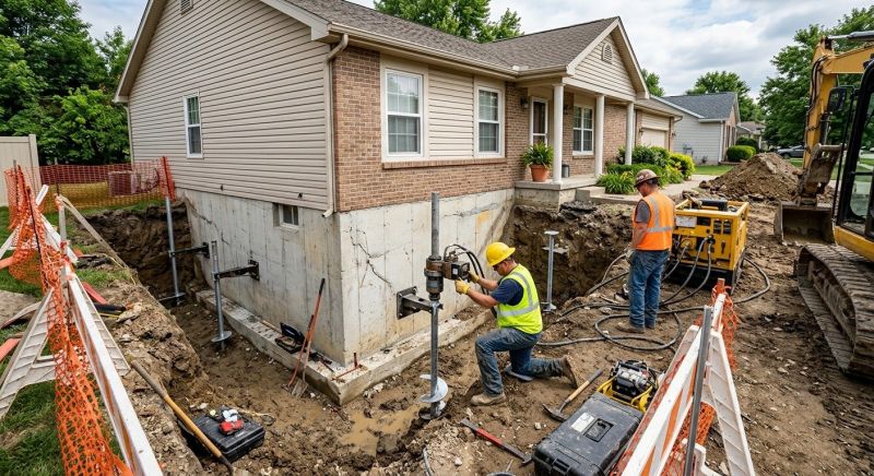 Building Foundation Repair in Rye, NH