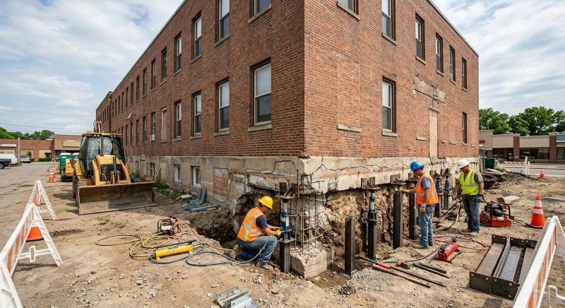 Commercial Foundation Repair in Epping, NH