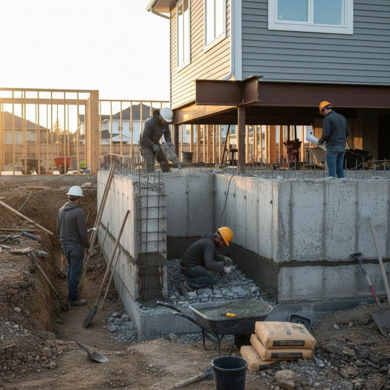 Concrete Foundation Repair in Bow, NH