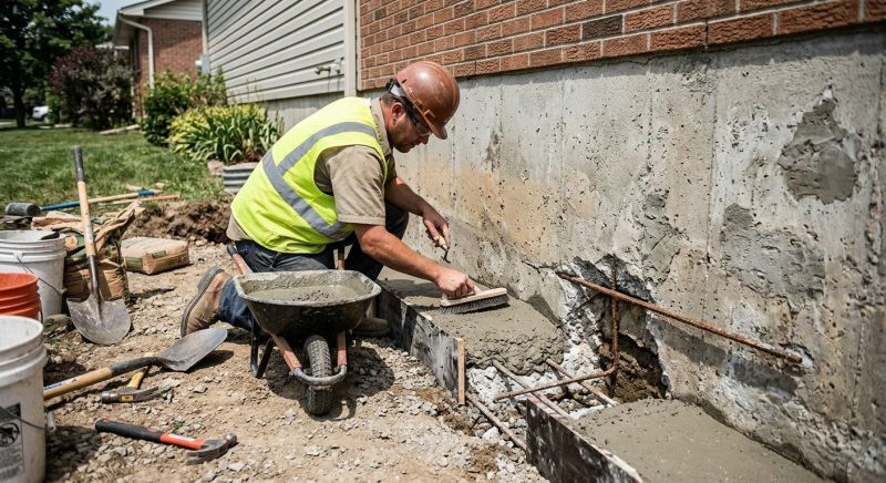 Concrete Foundation Repair in Kittery, ME