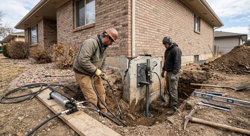 Concrete Foundation Repair in Sandown, NH