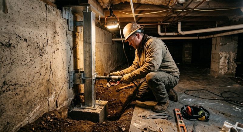 Crawlspace Foundation Repair in Exeter, NH