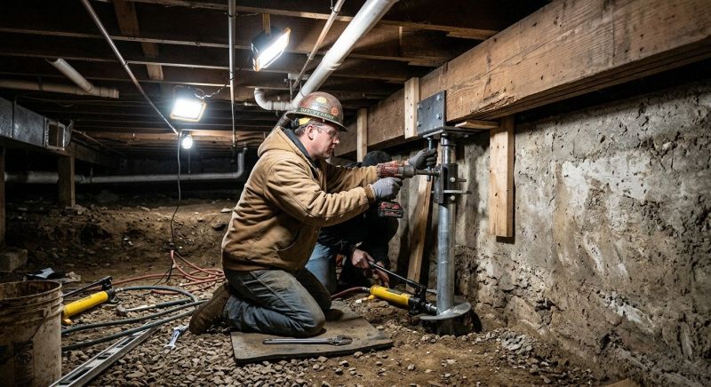 Crawlspace Foundation Repair in North Berwick, ME