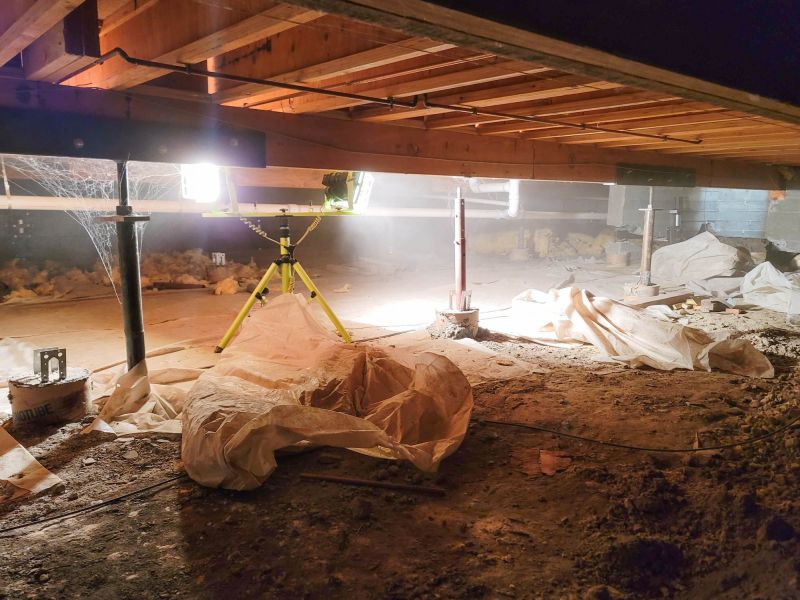 Crawlspace Foundation Repair in Seabrook, NH