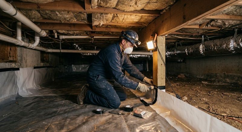 Crawlspace Repair in Epping, NH