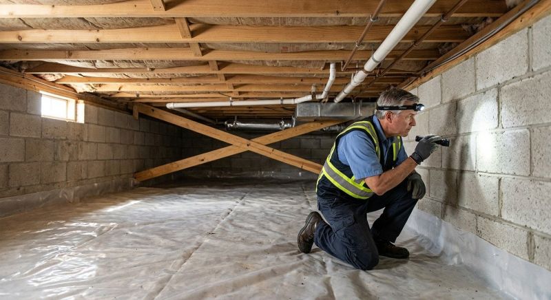 Crawlspace Repair in Epping, NH