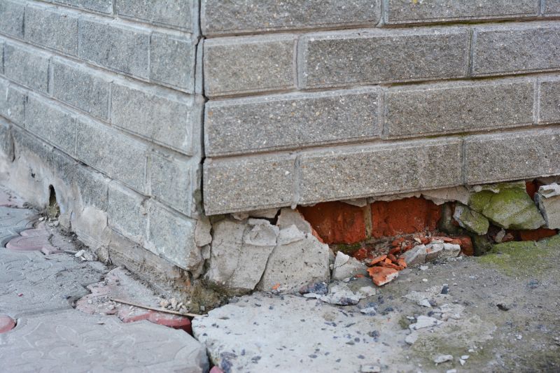Foundation Damage Repair in Center Barnstead, NH