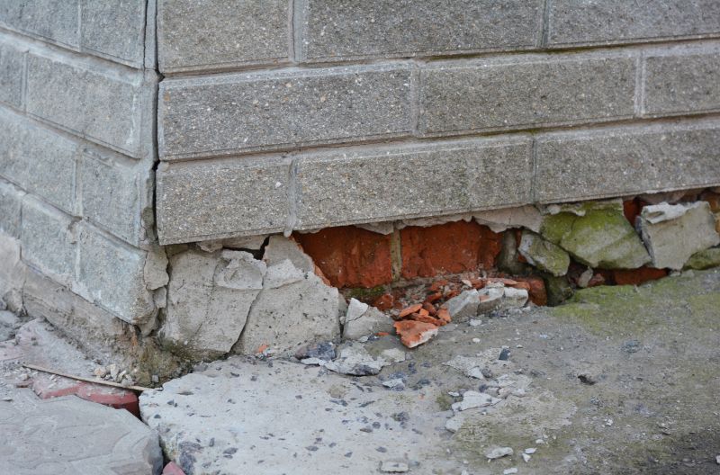 Foundation Damage Repair in Kittery, ME