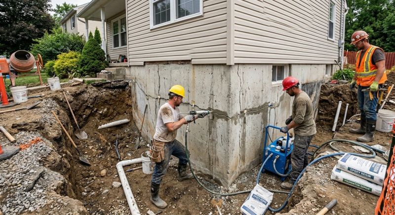 Foundation Damage Repair in Strafford, NH