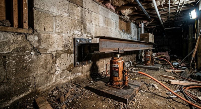 Foundation Jacking in Lawrence, MA