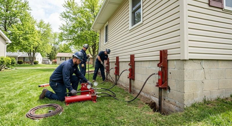 Foundation Jacking in Newbury, MA