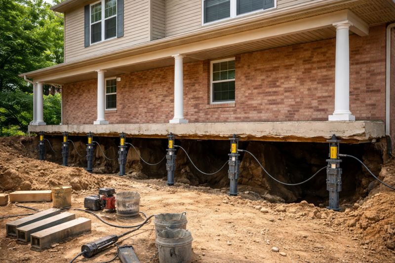Foundation Jacking in Pittsfield, NH