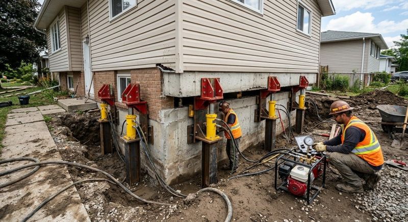 Foundation Lifting in Epping, NH