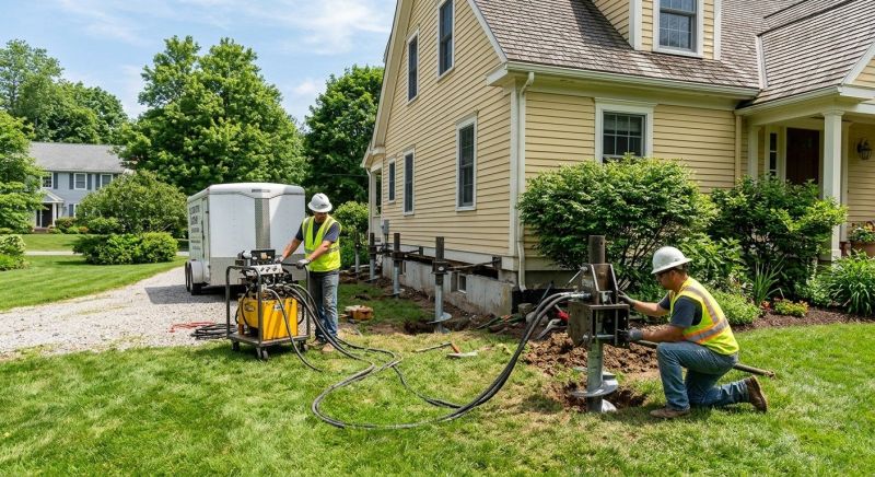 Foundation Lifting in Pelham, NH