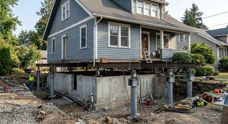 Foundation Raising in Londonderry, NH