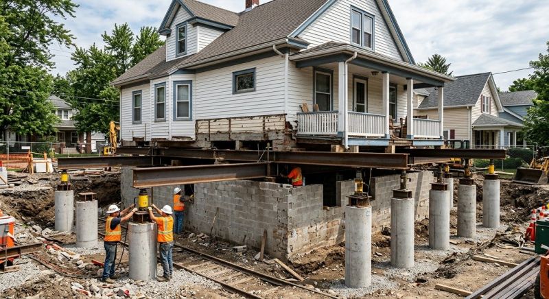 Foundation Raising in Plaistow, NH