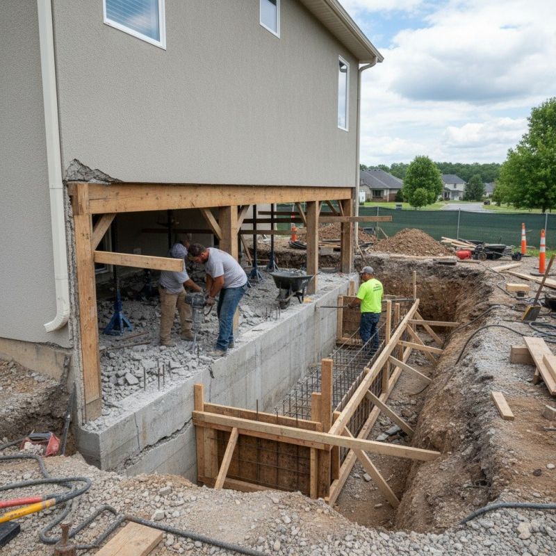 Foundation Repair in Bow, NH
