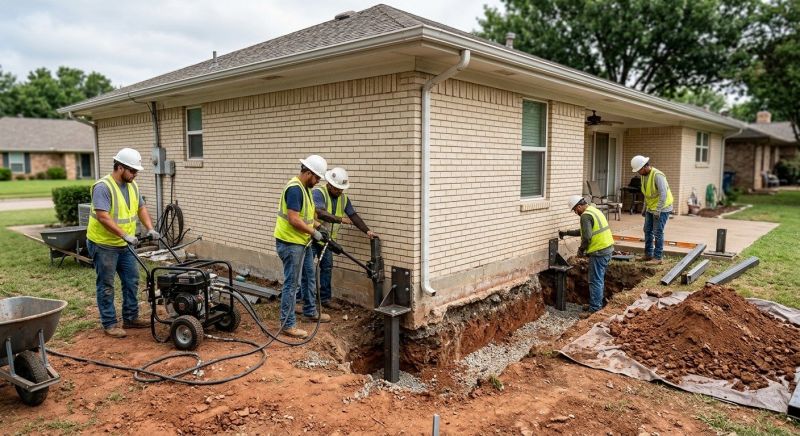 Foundation Stabilizing in Amesbury, MA