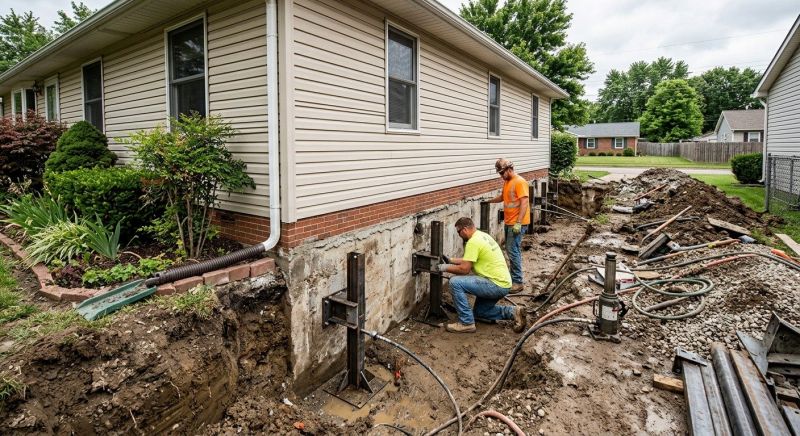 Foundation Stabilizing in Derry, NH