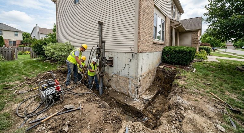 Foundation Stabilizing in Hooksett, NH