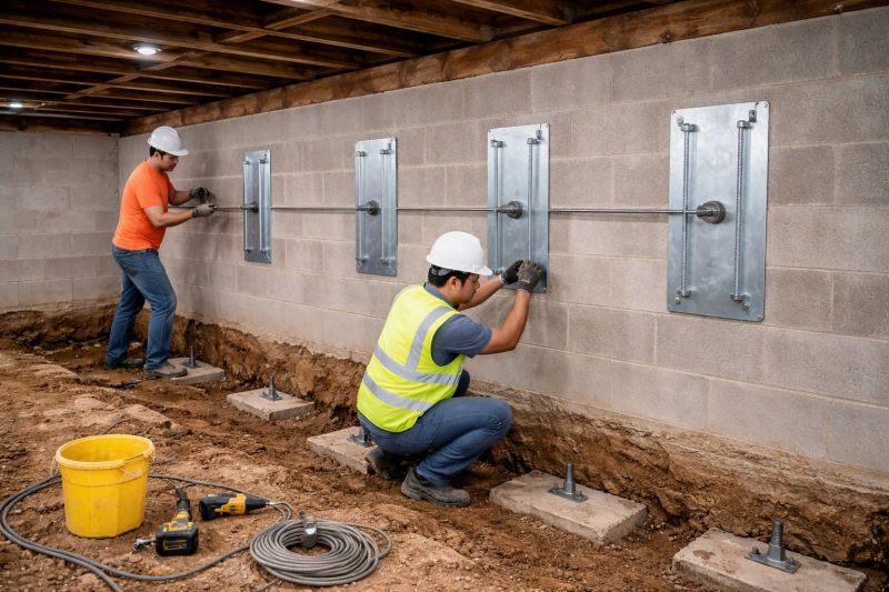 Foundation Stabilizing in Kittery, ME