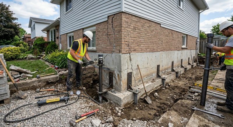 Foundation Stabilizing in Litchfield, NH