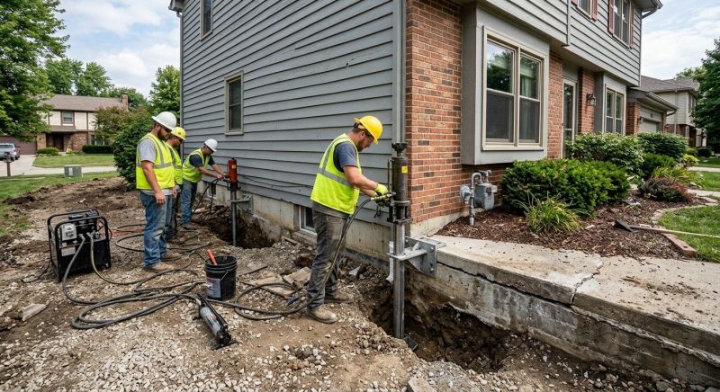 Foundation Stabilizing in Litchfield, NH