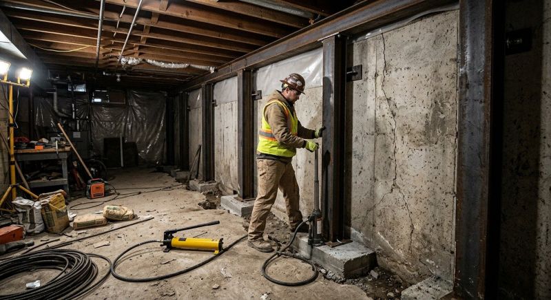 Foundation Stabilizing in Raymond, NH