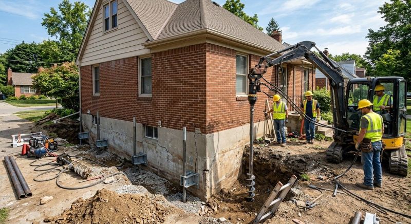 Foundation Stabilizing in Rye, NH