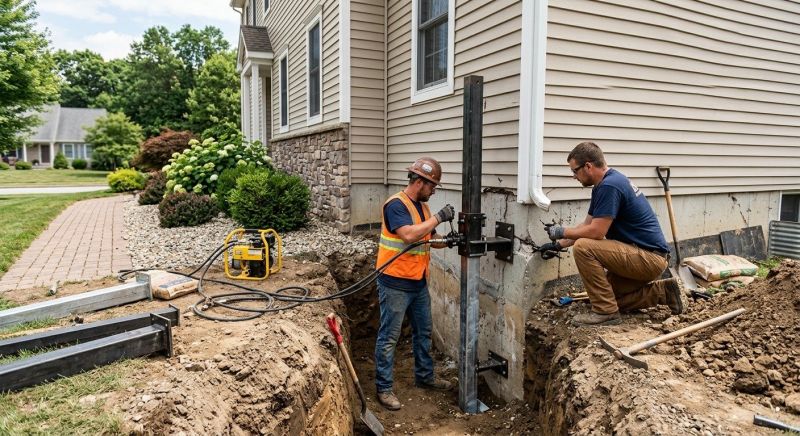 Foundation Stabilizing in Strafford, NH