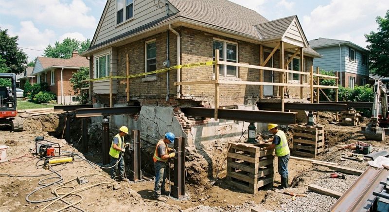 Foundation Structural Repair in Bedford, NH