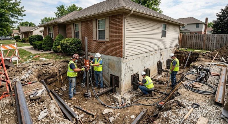 Foundation Structural Repair in Groveland, MA