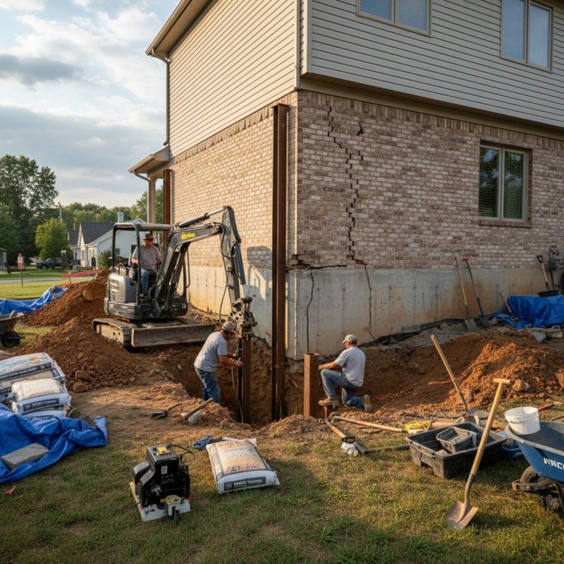 Foundation Structural Repair in Epping, NH
