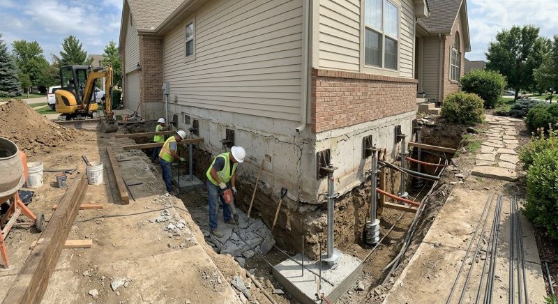 Foundation Underpinning in Epping, NH