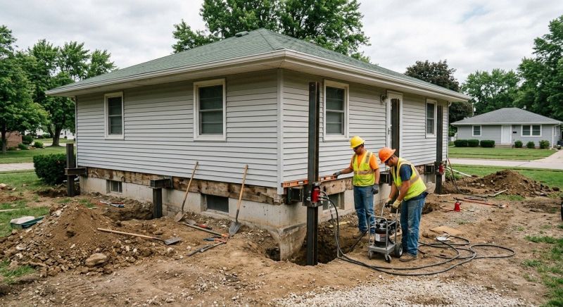 Home Foundation Leveling in Greenland, NH