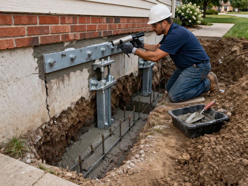 Home Foundation Repair in Sandown, NH