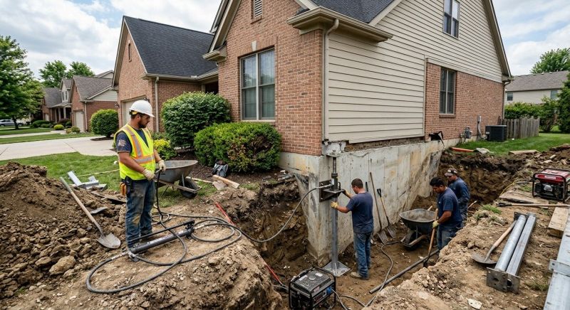 House Foundation Repair in North Berwick, ME