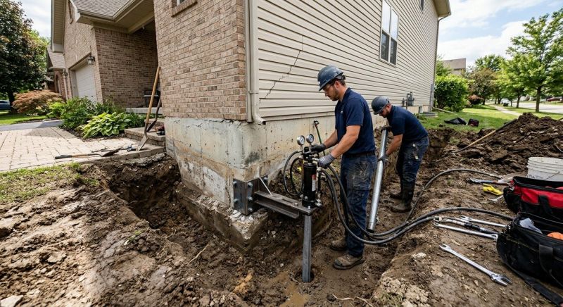 Settling Foundation Service in Bedford, NH