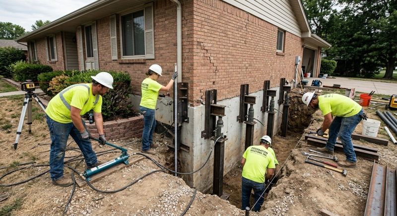Settling Foundation Service in Lawrence, MA