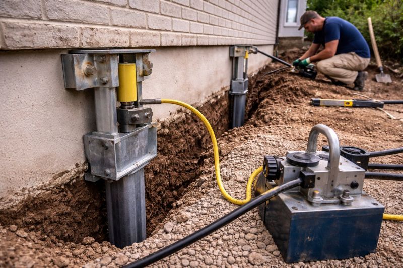 Sinking Foundation Repair in North Hampton, NH
