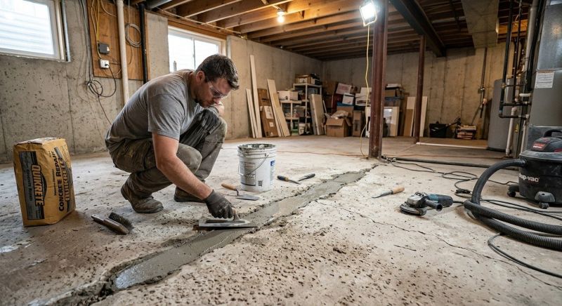 Slab Foundation Repair in Epping, NH